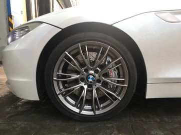 BMW Z4 6ピストンのためのBBk 2つの中心のハブと耐久力のある大きいブレーキ アップグレード キット
