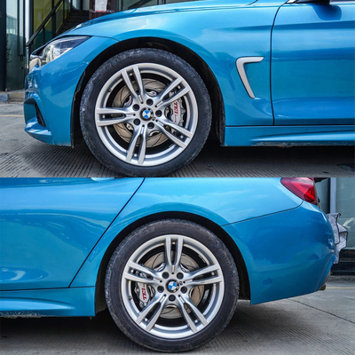 Alloy BMW Big Brake Kit For 4 Series 18 Inch Car Rim Front And Rear 4 Piston Brake Kit Auto Brake System