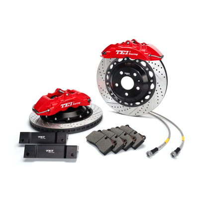 購入 P40NS+ 4 ピストンキャリパー フロントブレーキキット 355MMのローター オンライン製造