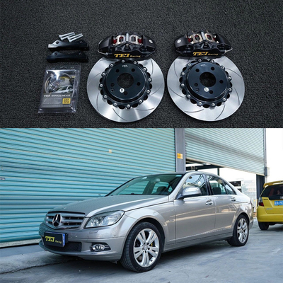 購入 W204 メルセデス ビッグブレーキキット 17 インチ 車輪 フロント 4 ピストンブレーキキット オートブレーキシステム オンライン製造