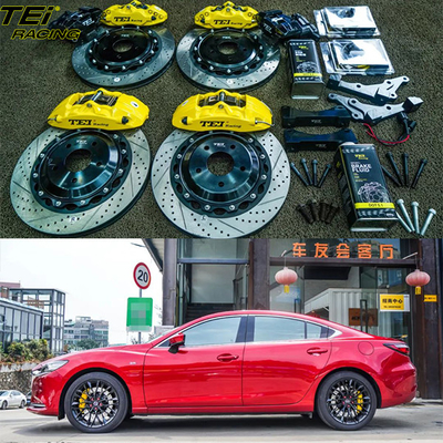 購入 前面6ピストンと後ろ4ピストンキャリパーとEブレーキキャリパー BBK自動ブレーキシステム オンライン製造