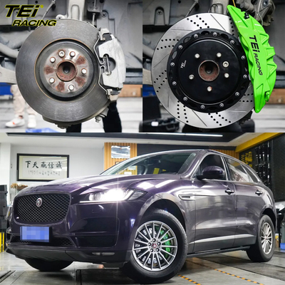 購入 フロント・ビッグ・ブレーキキット 6 ピストン・キャリパー 355×28mmのローター付き BBK自動ブレーキシステム ジャガー F-PACE 18インチ車輪 オンライン製造