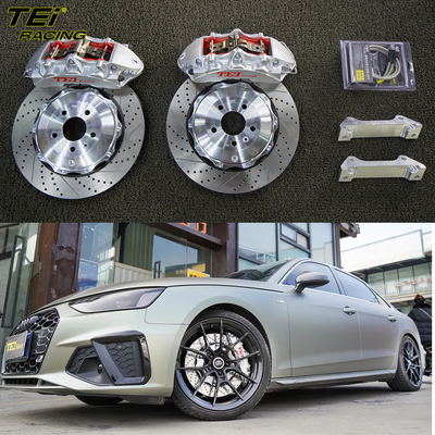 購入 フロントビッグブレーキキット 6 ピストンキャリパー 378x32mmのローター BBK自動ブレーキシステム アウディA4b9 19インチ車輪 オンライン製造