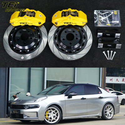 購入 フロントビッグブレーキキット 4ピストンキャリパー 355x28mmローターBBK自動ブレーキシステム Lynk & Co 03 19インチ車輪 オンライン製造