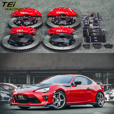 購入 フロント6ピストンとバック4ピストンキャリパー BBK自動ブレーキシステム トヨタ86 18インチリーム オンライン製造