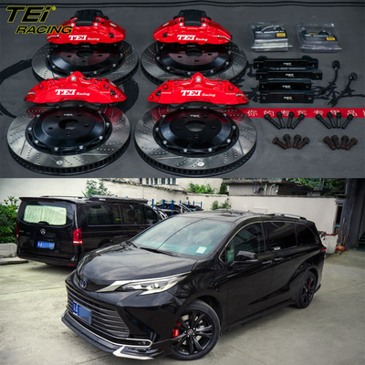 購入 フロント6ピストンとバック4ピストンキャリパー BBK自動ブレーキシステム トヨタシエナ 20インチフレーム オンライン製造