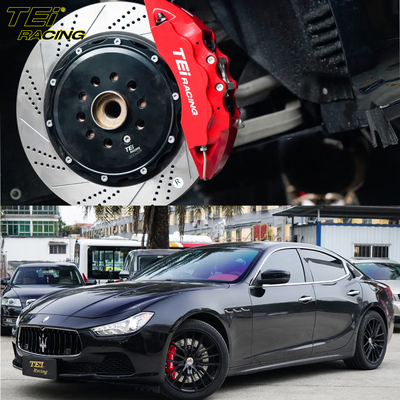購入 フロントビッグブレーキキット 6ピストンキャリパー 378x32mmのローターBBK自動ブレーキシステム マセラティ・ギブリ 19インチ車輪 オンライン製造