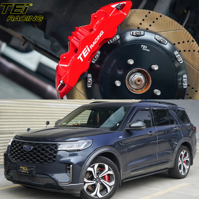 品質  Front 6 Piston And Rear 4 Piston Caliper BBK Auto Brake System For FORD EXPLORER 21 Inch Rim 工場