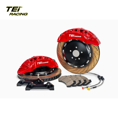購入 TEiRacing 超高強度 S-X 10 ポット モノブロック カリパー 20/21/22/23/24 インチの車輪のためのビッグブレーキキット オンライン製造