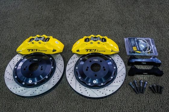 購入 フロント鍛造大ブレーキキット 6ピストンキャリパー 378x32mmローターブレーキキャリパーキット オンライン製造