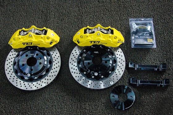 購入 フロント・ビッグ・ブレーキ・キャリパー 6 ピストン・フォージュ・キャリパー 355×32mm ドリルディスク・ロータ付き AUDI A3 2010-2021 18/19/20