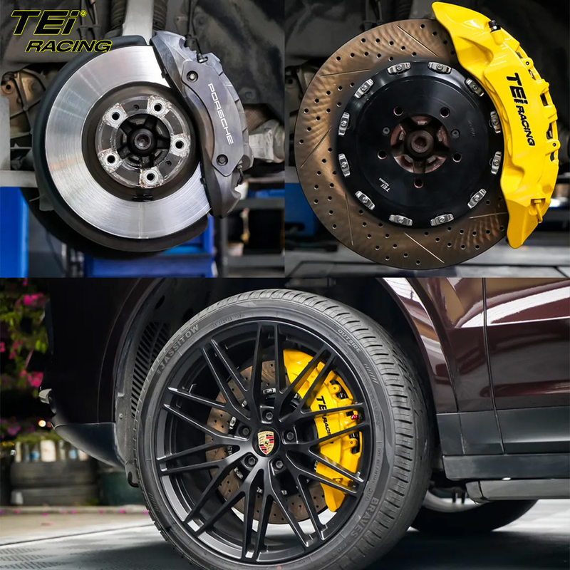 Porsche PSCBキャリパー 4輪セット Radial CNC Caliper KIT “GP4-RB” 左右セット – 【KOHKEN