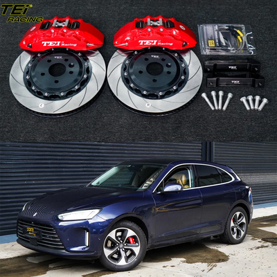 フロントビッグブレーキキット 6 ピストンキャリパー 378x32mmのローター BBK自動ブレーキシステム AITO M5 19インチ車輪