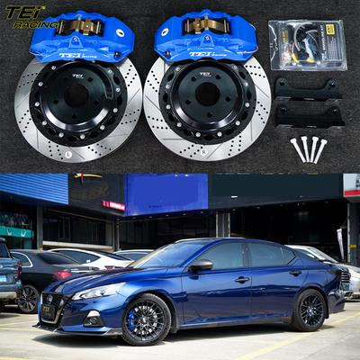 フロントビッグブレーキキット 4ピストンキャリパー 355x32mmローター BBK自動ブレーキシステム ニッサン・ティアナ 18インチ車輪