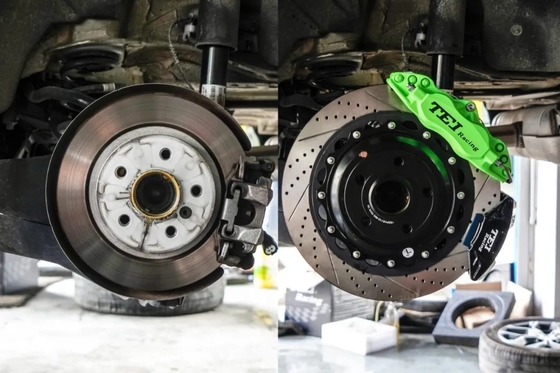BMW X1のための前部後部造られたカリパスE-BRAKEのカリパスの性能ディスク回転子2016-2021年18/19&quot;車輪